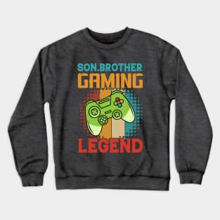 Son Brother Gaming Legend Crewneck Sweatshirt